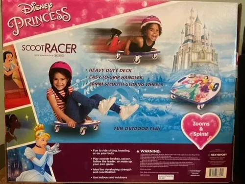 Vista 2 de Princess Nextsport Scootracer - Patineta giratoria para montar