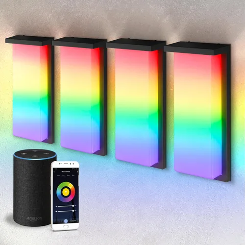 Vista 16 de ASD Lámpara LED de pared para exteriores de 8", aplique de casa para puerta delantera 3CCT, regulable, impermeable, certificada por ETL 12W