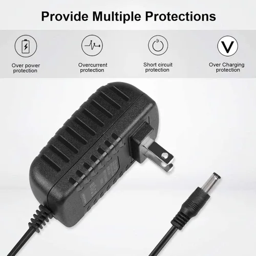 Vista 3 de Digipartspower Cargador adaptador de CA para Ingenuity Inlighten Cradling Swing Lullaby Lamb 6V Power