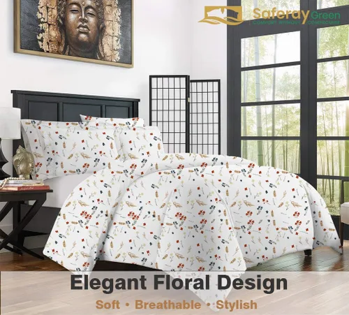 Vista 35 de Juego de funda de edredón color burdeos, tamaño individual, 1 funda de edredón con 2 fundas de almohada, 3 piezas, funda de edredón con cierre