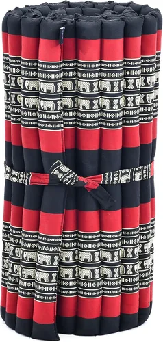 Vista 172 de Leewadee colchón tailandés enrollable para cama de invitados, tapete de yoga, para masaje tailandés, ecológico, orgánico y natural.