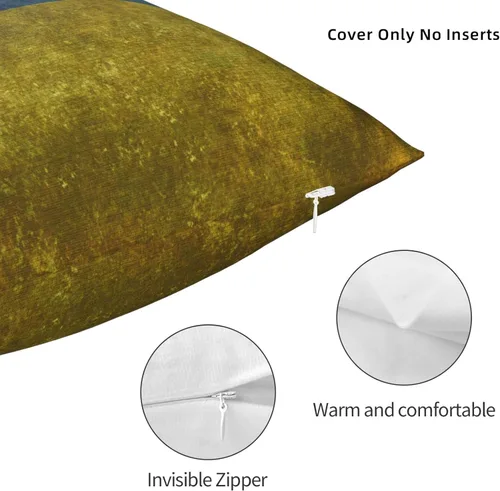 Vista 3 de Fundas de almohada con la bandera nacional de Ucrania, fundas de almohada decorativas de 18 x 18 pulgadas, funda de almohada para decoración al aire