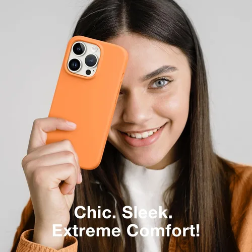 Vista 787 de GONEZ Funda magnética para iPhone 14, compatible con Magsafe, con protector de pantalla + protector de cámara, forro de microfibra antiarañazos