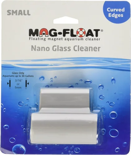 Vista 6 de Mag-Float Mini 25 limpiador para tanques de vidrio y acrílico Magfloat Magnetic Betta Fish Tank Cleaner Herramienta de limpieza magnética