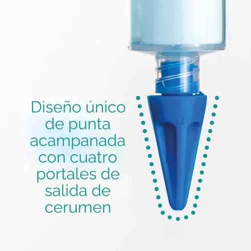 Vista 9 de Medi Grade Jeringa para Oídos con Eliminación de Cera de Oído con 3 Puntas de Cuatro Corrientes - Limpiador de Oídos con Irrigación de Agua