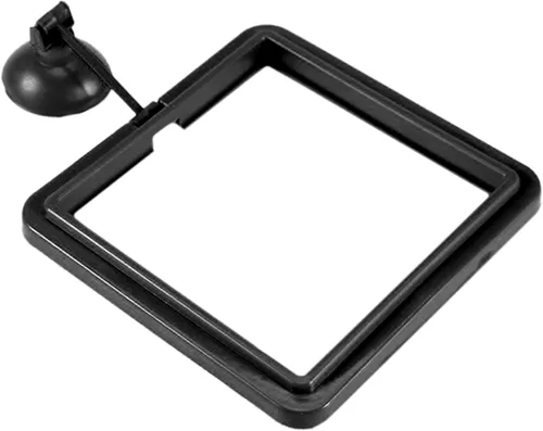 SunGrow Anillo de alimentación de alimentos para peces, evita que las turbulencias del agua laven alimentos y plantas flotantes en el filtro,