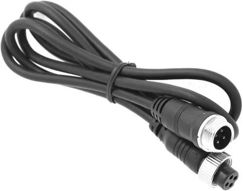 PEN Cable de extensión de video de aviación de 4 pines, 10 pies/3M, para cámara de visión trasera CCTV, camión, remolque, autocaravana, autobús,