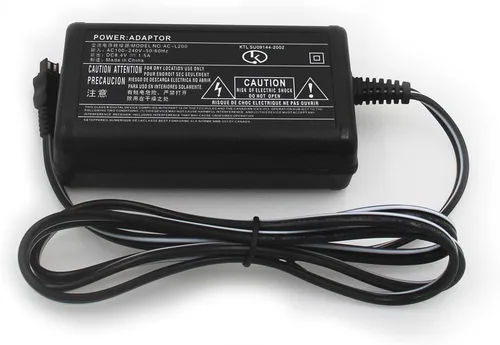 Vista 3 de AC-L200 Cargador adaptador de corriente CA compatible con videocámara Sony Handycam DCR-HC DCR-SX, DCR-SR, DCR-PC, DCR-DVD, DCR-IP, HDR-CX, HDR-SR