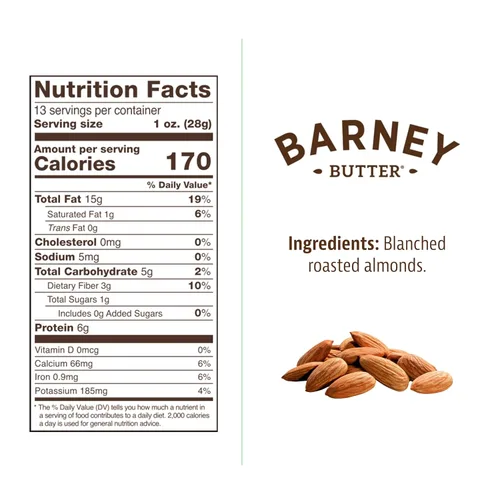 Vista 2 de Harina de almendras Barney Butter, 13 onzas, sin OMG, sin gluten, Keto, Paleo, vegana