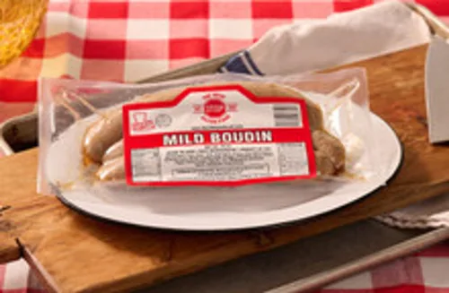 Vista 3 de The Best Stop Mild Boudin - 16 onzas, paquete de 3 - Auténtica salchicha cajún de Louisiana con un toque sutil para asar y hervir
