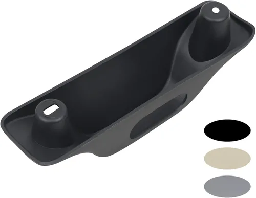Vista 8 de TQPONLY Headliner - Cubierta superior izquierda para puerta lateral del conductor (gris) compatible con Ford F150 Lincoln Mark LT 2004-2008