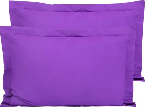 Vista 42 de FLXXIE Juego de 2 fundas de almohada estándar de microfibra, resistentes a la decoloración, a las arrugas y al encogimiento, fundas de almohada