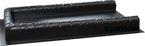 Vista 6 de Concrete Molds DIY Rain Gutter Downspout Splash Block ABC Plastic Decorative Downspout Darden Decor S61