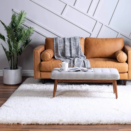 Vista 59 de Rugs.com - Alfombra de la colección Infinity, alfombra de pelo mullido sólida de 2 x 3 pies, color azul Egeo, perfecta para salas de estar