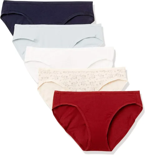 Vista 2 de Tienda Essentials Women's Cotton Bikini Brief Underwear (Available in Plus Size), Multipacks
