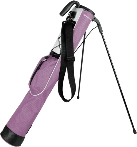 Vista 17 de Orlimar Pitch 'n Putt - Bolsa de golf ligera con soporte, diseño de transporte ultraligero, divisor bidireccional, correa para el hombro, bolsa