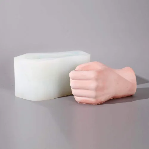 Vista 4 de NICOLE Moldes de silicona para macetas de hormigón, moldes de yeso para plantas suculentas, moldes de macetas de cemento