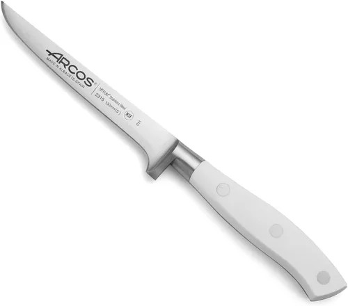 Vista 15 de Arcos Cuchillo Pan de Acero Inoxidable Nitrum de 8 Pulgadas y Hoja de 7.874 in. Obtenga una gran variedad de cortes para su comida Cuchillo ideal