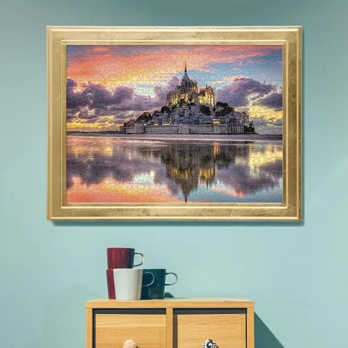 Vista 8 de Clementoni - 39367 - Collection - Le Magnifique Mont Saint-Michel - 1000 Pieces