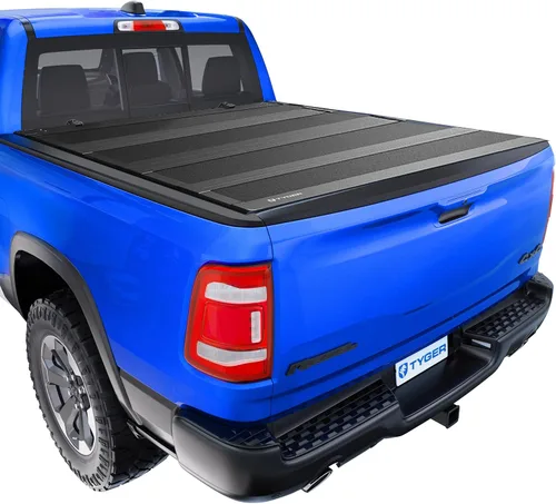 Vista 12 de Tyger Auto T1 Cubierta suave enrollable para caja de camioneta compatible con Dodge Ram 1500 2009-2018 y Classic 2019-2025, caja de 5 pies 7