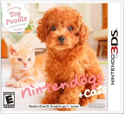 Nintendogs Cats Toy Poodle and New Friends