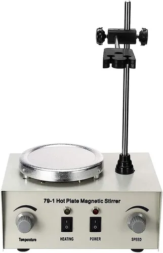 Vista 2 de Magnetic Stirrer, 1000Ml Laboratory Hot Plate Magnetic Stirrer, 380℃ Mixing Capacity, Adjustable Heating Mixer With Stir Bar, Dual Control
