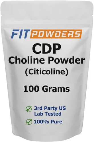 Vista 11 de Citicolina en polvo, colina CDP pura con cucharada (0.35 oz)