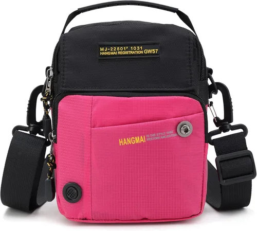 Mini Crossbody Bag, Small Shoulder Bag, Messenger Bag for Cell Phone, iPad 9.7", Laptop 13.3",Travel,Office,Business