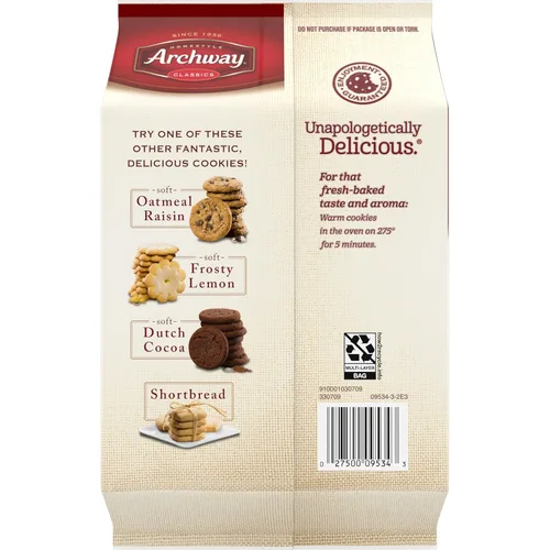 Vista 5 de Archway Galletas, galletas crujientes de jengibre, 12 onzas