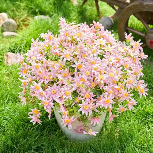 Vista 13 de Tallos de eucalipto, ramas de hojas de eucalipto artificiales, 12 paquetes de plantas artificiales para el hogar, oficina, ramo de flores, centro
