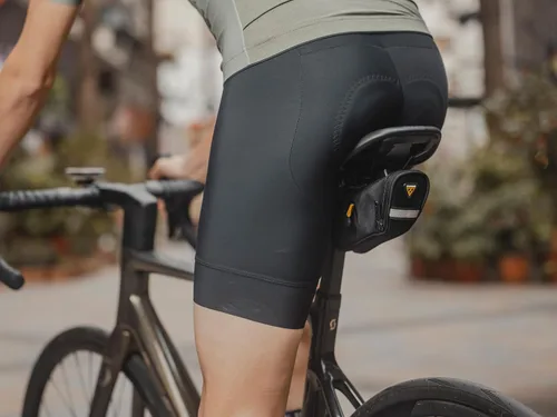 Vista 4 de Topeak Aero WedgePack DX, 0.5L, Fixer F25, pequeño, negro