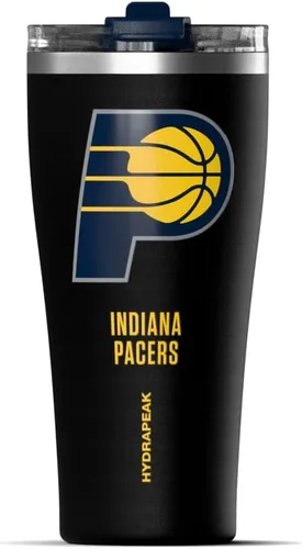 Vista 15 de Hydrapeak Vaso de acero inoxidable con licencia oficial de la NBA Atlanta Hawks Roamer de 25 onzas, vasos aislados, botella de agua con popote