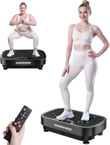 Vibrating Board Exercise Machine, Vibrating Platform for Lymphatic Drainage, 120 Speeds, Upgraded Vibrating Board for Weight Loss, Full Body Workout