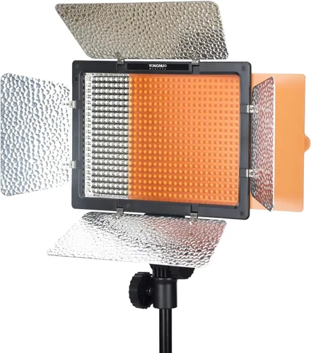 Vista 3 de YN600L II LED Panel Cámara Video Studio Luz 3200K-5600K Temperatura de color y brillo ajustable para Canon Nikon Pentax Olympus Samsung Panasonic
