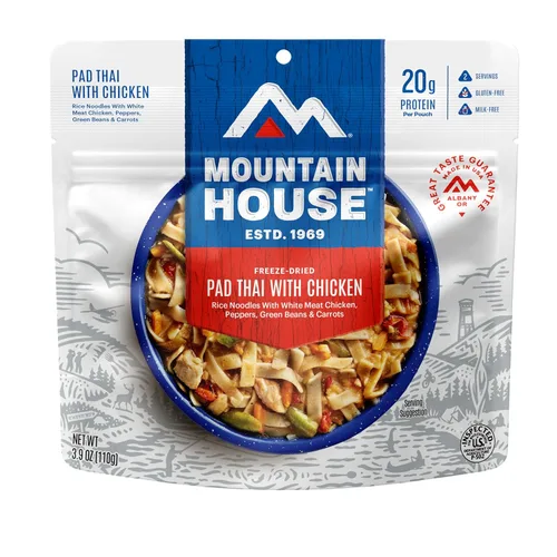 Vista 31 de Mountain House Arroz Frito con Pollo Comida Deshidratada para Mochileros y Camping Sin Gluten 2 Porciones