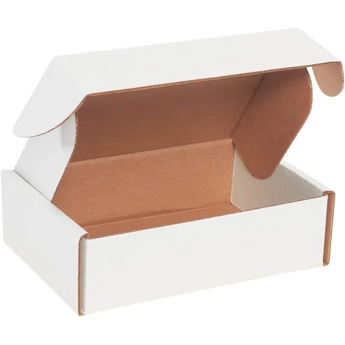 BOX USA BMFL962R Deluxe Literature Mailer, 9 x 6 1/2 x 2 3/4 pulgadas, blanco (paquete de 50)