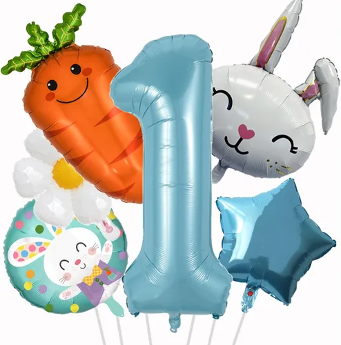 Vista 57 de Globos de béisbol de papel de aluminio para decoración de cumpleaños, globos de guante, globo de confeti de estrella roja y azul para novato