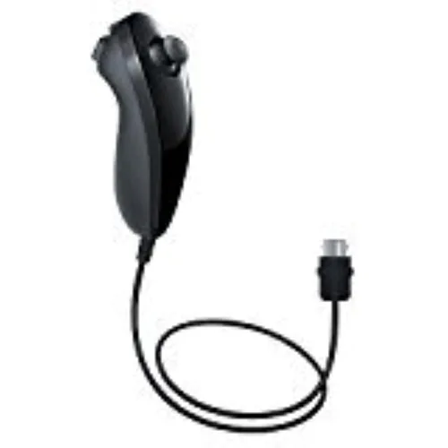 Wii Nunchuck Black Bulk Packing