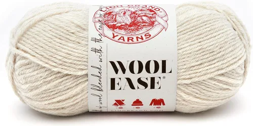 Vista 21 de Lion Brand Yarn Wool-Ease Yarn, Hilo de peso medio (Worsted-Weight) para tejer y hacer ganchillo, 1 paquete, Antler