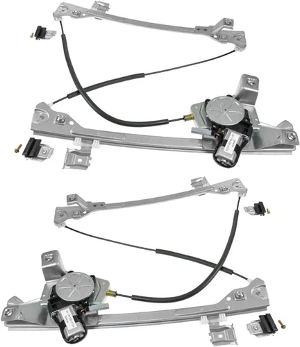 Vista 120 de TRQ Conjunto de motor y regulador de elevalunas eléctrico delantero compatible con Honda Accord 2018-2020
