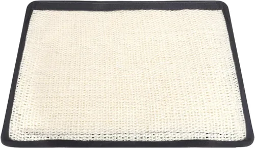 Vista 6 de Alfombrilla de sisal natural para gatos, protector de muebles de rascador de gatos, cojín antiarañazos para sofá, silla