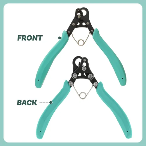 Vista 8 de The Beadsmith Vintaj One Step Looper - Crea y recorta bucles consistentes de 0.069 pulgadas para la fabricación de joyas, uso con alambre