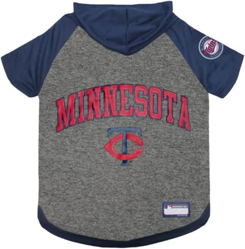 Vista 29 de Sudadera con capucha MLB para perros y gatos - Camiseta con capucha para perros Philadelphia Phillies, extra pequeña. - Sudadera con capucha