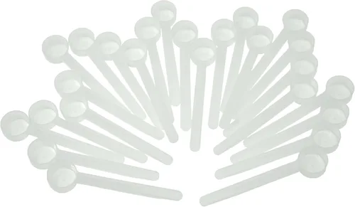 Vista 17 de 2 Cucharadas (1 Oz. 6 Cucharadas 29.6 mL) Cuchara de mango largo para café, proteína en polvo, comida para mascotas, especias, granos, productos