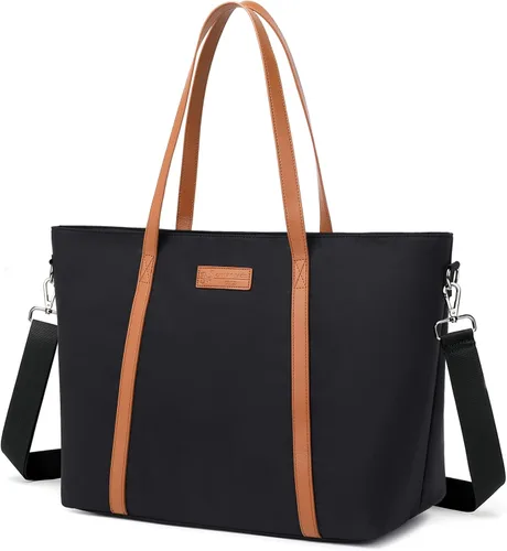 Vista 11 de BUG Lightweight Women Laptop Tote Bag for Work, Casual Handbag for Travel Beach College Teacher