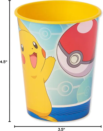 Vista 3 de American Greetings Pokémon - paquete de 8, paquete para fiestas, invitación/agradecimiento