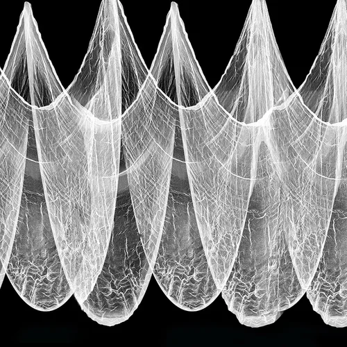 Tela espeluznante de Halloween, 354 x 85 pulgadas, tela espeluznante para casas embrujadas, fiestas, puertas, exteriores e interiores, decoración