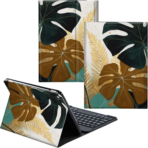 Vista 62 de Funda para Samsung Galaxy Tab S6 Lite 2022/2020 Teclado inalámbrico desmontable y cubierta de cuero PU Funda protectora para tableta para Samsung