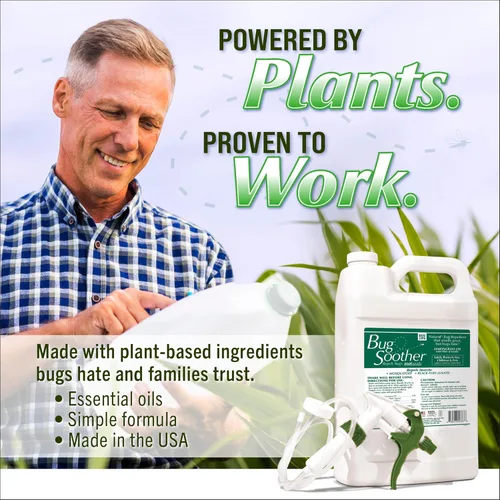 Vista 2 de Bug Soother® Repelente natural de insectos – Protección contra mosquitos, mosquitos y moscas negras sin DEET – A base de plantas y seguro