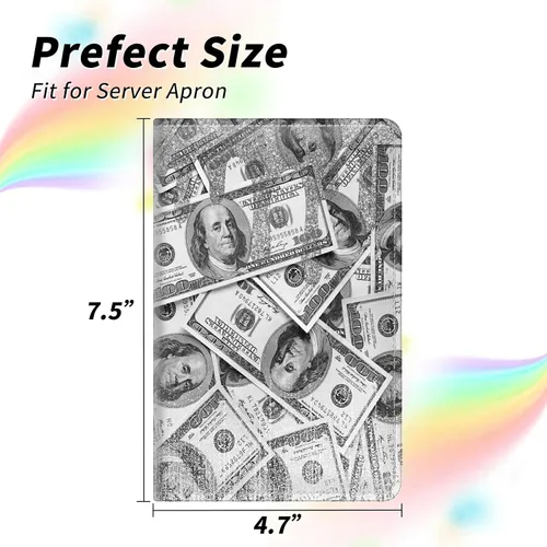 Vista 163 de Diseña Tus Propios Libros de Servicio con Nombre e Iniciales para Camareras, Dikoer Libro de Servicio de Camarero Personalizado con Nombre